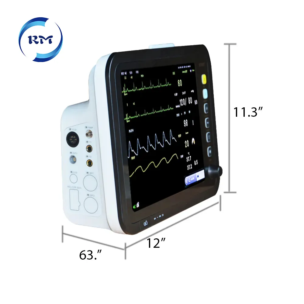 Многопараметрический монитор, прибор для скорой помощи в больнице, портативный мониторинг показателей жизнедеятельности