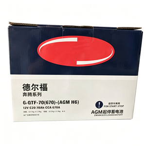 <span class=keywords><strong>Batería</strong></span> de Arranque en Frío de Alta Calidad 12V 70Ah CCA 670A H6AGM, <span class=keywords><strong>Batería</strong></span> de Adsorción Especial para Arranque y Parada, Libre de Mantenimiento, Venta al por Mayor de Fábrica - Product Image 2