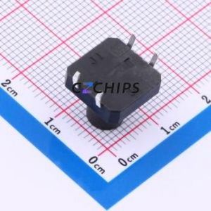 TS-1094-A14B2-D1 Tactile Switch Through hole-4P,12x12mm Switch Single Pole Single Throw Round Button 1.8N Through Hole - Product Image 2