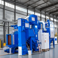 Máquina de Granallado Eléctrica de Tipo Pasante Delong 2024 - Potencia y Dimensiones Personalizables, Alta Productividad