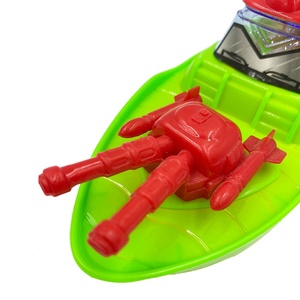 JollySweets Buena Venta Pull String Lighting Boat Candy Toy Juguete de plástico - Product Image 5