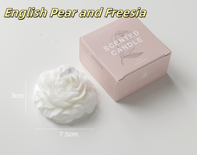 Blanco/Pera inglesa y fresia