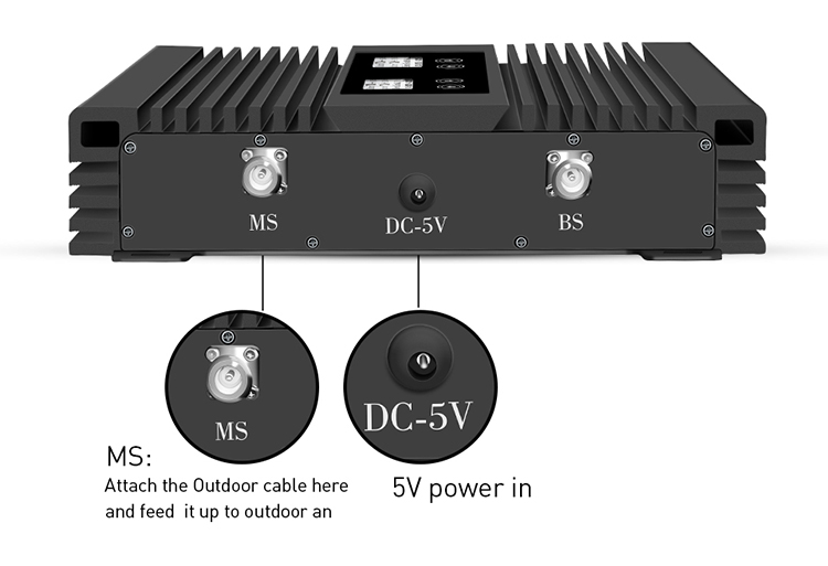 Telefonsignal-Zusatzverstärker des Bandes 900/1800/2100MHz ATNJ 2G 3G 4G Zusatztri mit zwei LCD der Anzeige