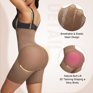HEXIN ドロップシッピング フルボディスーツ ハイウエスト シェイプウェア シェイプウェア プラスサイズ 女性用 ボディシェイパー シェイプウェア - Product Image 4