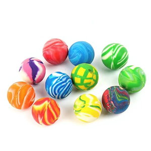 Coloré haut rebond 27mm 32mm 45mm 49mm 60mm enfants balles rebondissantes jouet de sport balles rebondissantes en caoutchouc pour les enfants - Product Image 1