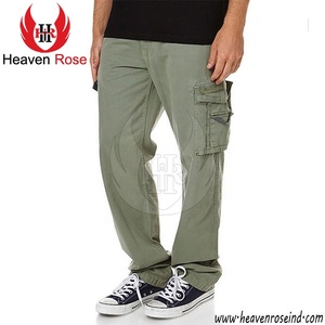 Pantalones cargo informales de secado rápido a prueba de viento de cintura media ligeros de ajuste regular para hombre, pantalones de algodón para seguridad en el lugar de trabajo - Product Image 5