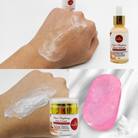 Produits de beauté, cosmétiques véganes, soin de la peau à la tomate, éclaircissement et blanchiment de la peau, élimination des taches brunes, ensemble de soin du visage à la tomate