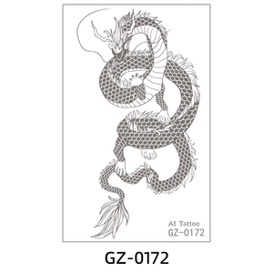 Adesivo per tatuaggio Semi-permanente con trasferimento d'acqua a caldo e Sexy con disegno di serpente a fiori per toppa con tatuaggio per succo-funzione temporanea - Product Image 5