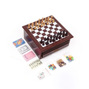 Thiết Kế Mới Đa Chức Năng Bằng Gỗ 15 Trong 1 <span class=keywords><strong>10</strong></span> Trong 1 Trò Chơi Thiết Lập Cờ Tướng Backgammon Ludo Checker Rắn Thang Mancala Hội Đồng Quản Trị Trò Chơi - Product Image 2