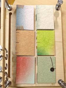 Custom Handmade <b>Leather</b> Hardcover Journal & Coptic <b>Notebook</b> Artistic Touch Thread Sewing Binding A5/<b>A4</b> Size for Poets Dreamers - Product Image 2