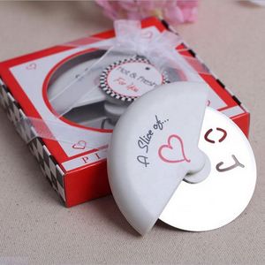 Coffret Cadeau Créatif de Coupe-Pizza en Acier Inoxydable « Amour » pour Mariage - Product Image 2