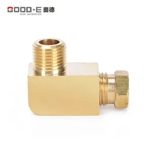 GOOD-E air fittings 8mm 18 on nz tube air line fuel copper to connect hydraulic parker brass push lock fittings