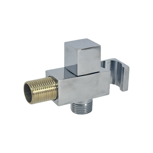 Zinc Chrome Bathroom Angle Valve Water Stop Square <strong>Handle</strong> Quick Open <strong>Toilet</strong> Handheld <strong>Bidet</strong> <strong>Sprayer</strong> <strong>Toilet</strong> Water Separator - Product Image 1