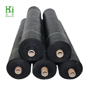 the agriculture greenhouse black plastic garden anti grass film cloth weed mat roll machine