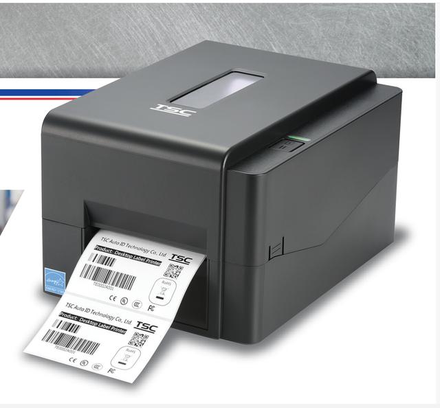 For TE244/TE344 110mm Thermal Transfer Direct Thermal Self-adhesive Barcode Label Printer 203dpi USB Interface 1-Year Warranty