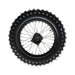 Rueda <span class=keywords><strong>de</strong></span> Motocicleta Todoterreno AXZ <span class=keywords><strong>de</strong></span> 14 Pulgadas con Llanta <span class=keywords><strong>de</strong></span> Hierro, Neumático 90/100-14 Pulgadas, Conjunto <span class=keywords><strong>de</strong></span> Llanta 1.85X14 Pulgadas, Nueva Cámara <span class=keywords><strong>de</strong></span> Aire - Product Image 1