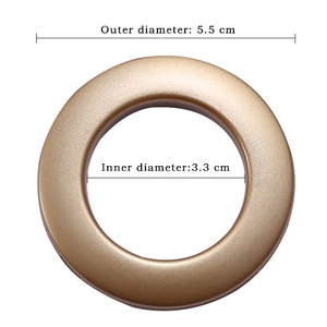 Anneaux à œillets en plastique bon marché de conception moderne, anneaux à œillets en plastique pour rideaux, fabriqués en Chine par des fabricants - Product Image 3