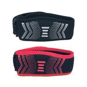 Sangle de compression rotulienne réglable et absorbant les chocs pour le fitness, le cyclisme, la course, le basketball et le <span class=keywords><strong>badminton</strong></span> – Équipement de protection sportive - Product Image 3
