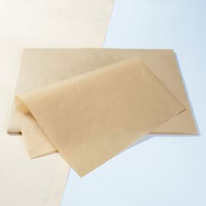 Produits ménagers Papier sulfurisé non blanchi Papier sulfurisé alimentaire personnalisé Feuille de papier interplié - Product Image 1