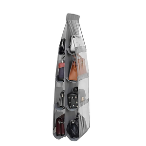 8 tasche portaoggetti trasparenti appeso borsa Organizer pieghevole <span class=keywords><strong>armadio</strong></span> <span class=keywords><strong>organizzatore</strong></span> <span class=keywords><strong>per</strong></span> vestiti scarpe da camera da letto - Product Image 2