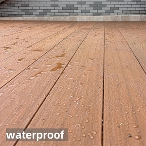 SHENGCHENG - Tarima de Exterior Impermeable de WPC, Revestimiento de Plástico Coextruido, Piso de Exterior de WPC - Product Image 6