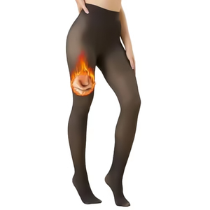 Collants Polaires Grossiste Femme, Chaussettes Longues Épaisses Hiver, <span class=keywords><strong>Faux</strong></span> Collants Transparents Chauds Thermiques, Vêtements Intérieurs - Product Image 1