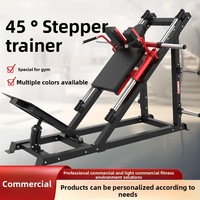 Presse à jambes commerciale à 45 degrés, équipement de fitness robuste et stable pour salle de sport et centre de fitness