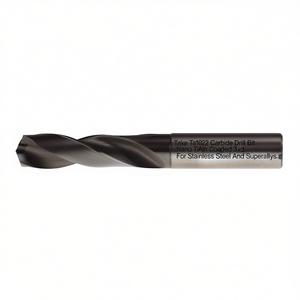 Broca de Carburo Ttake Ta1022 con Recubrimiento Nano TiAln 3Xd para Acero Inoxidable y Superaleaciones - Product Image 2