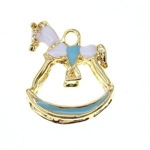 Carino Mini Musulmano Islamico Dello <span class=keywords><strong>Smalto</strong></span> 3D Animale Cavallo Del Bambino A Forma di Pin Charms Per I Bambini - Product Image 4