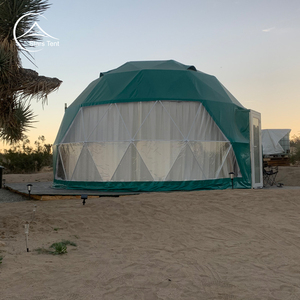 Dôme géodésique préfabriqué 7m avec intérieur spacieux pour maisons de glamping permanentes ou hébergements de villégiature en plein air - Product Image 1