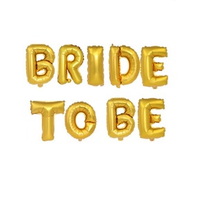 Boda <span class=keywords><strong>despedida</strong></span> <span class=keywords><strong>de</strong></span> <span class=keywords><strong>soltera</strong></span> 16 pulgadas Rosa oro novia <span class=keywords><strong>para</strong></span> ser decoraciones <span class=keywords><strong>de</strong></span> fiesta letras papel <span class=keywords><strong>de</strong></span> aluminio <span class=keywords><strong>globos</strong></span> <span class=keywords><strong>de</strong></span> látex conjuntos <span class=keywords><strong>de</strong></span> pancartas - Product Image 6