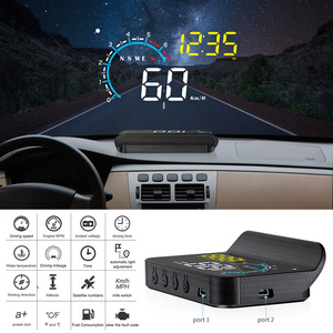 100% strumento diagnostico universale HUD M12 OBD + GPS Head Up Display con codici di errore chiari altra elettronica automatica - Product Image 5