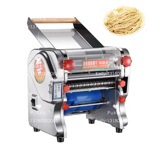プレス機パスタメーカーを作る電気麺麺切断機生地ローラー商用利用