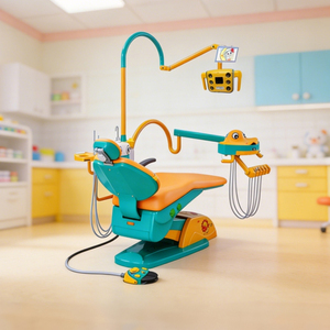 Silla de Equipo Médico Dental Portátil para Niños con Diseño de Dibujos Animados, Unidad Dental Pediátrica Adorable - Product Image 2