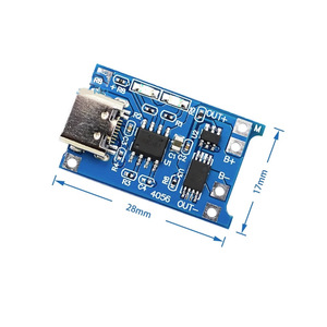 Placa de carga <span class=keywords><strong>Tp4056</strong></span> 18650 para baterías de litio 3,7 V 3,6 V 4,2 V 1A Módulos de controlador de potencia Protección de sobredescarga de sobreimpulso - Product Image 5