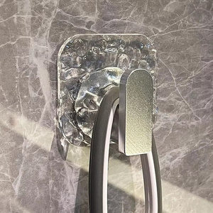 Gancio su misura forte viscosa gancio adesivo portante porta <span class=keywords><strong>parete</strong></span> posteriore bagno cucina chiave unghie senza soluzione di continuità vestiti appesi - Product Image 3