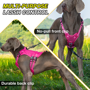 Nuovo Pettorina Tattica Traspirante in Nylon per Cani, Guinzaglio in Tessuto Oxford per Cani di Taglia Grande, Vendita all'Ingrosso - Product Image 2