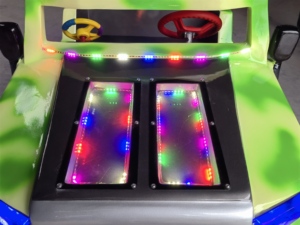 Wobeiqi Offres Spéciales extérieur intérieur amusement parki marche kiddie manèges en fibre de verre voiture de police manèges à vendre - Product Image 3