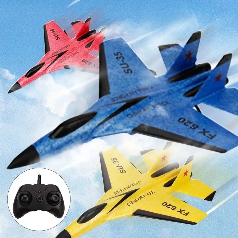 Remote Control Airplane 2.4G Fighter Hobby Plane Glider Airplane EPP Foam Toys RC Plane Kids Gift Unmanned Aircraft
