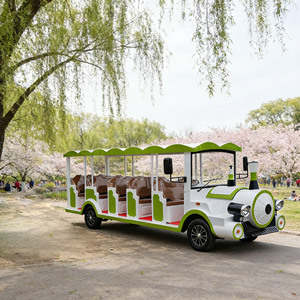 Autobús eléctrico turístico de gran demanda, ideal para recorridos en zonas escénicas. - Product Image 1