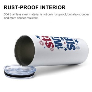 Stainless Steel Tumbler 20oz Vacuum Insulated <b>With</b> <b>Straw</b> Lid Custom Logo Portable Cup - Product Image 6