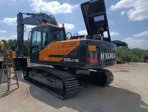 Excavadora de Orugas Usada Hyundai R220LC-9S HX220L R215LC-9S de 20 Toneladas con Motor Cummins, Bomba y Componentes Principales del Motor de Segunda Mano - Product Image 6