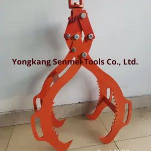 औद्योगिक 4-पंजा स्टील प्लेट भारी-शुल्क पेड़ लिफ्टर लकड़ी के क्लैंप हुक विरोधी पर्ची उठाने हुक विरोधी पर्ची उठाने हुक - Product Image 3