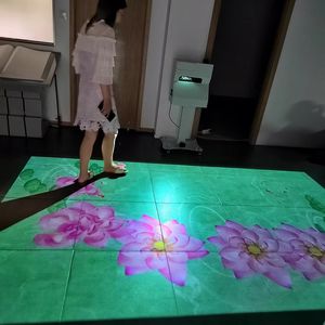 Projecteur de danse de mariage, jeux de fêtes <span class=keywords><strong>DeFi</strong></span> lab Disco/<span class=keywords><strong>dj</strong></span>/bar lumières système de sol interactif pour mariage/divertissement - Product Image 2