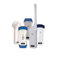 Sonde d'échographie sans fil 3-en-1 avec modes convexe/linéaire/transvaginal pour usage humain et vétérinaire – Scanner d'échographie sans fil