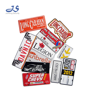 Matrículas Europeas, Placas de Matrícula en Blanco en Oferta, Placas de Seguridad de Tamaño Europeo - Product Image 2