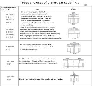 Accouplement à engrenages en forme de tambour pour différents types de machines - Product Image 5