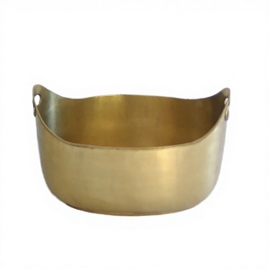 Seau à glace vintage en métal en forme de bateau, fait main, pour fêtes, refroidisseur à champagne, accessoires de bar de luxe, seau à vin - Product Image 1