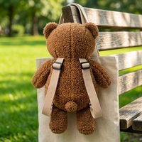 Ours en peluche géant personnalisé en coton PP, rembourré, en polyester doux, taille 31cm-50cm, fabricant OEM