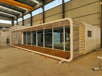 Villa préfabriquée modulaire Cabine Apple Maisons conteneurs étanches pour hôtel-pour chambre à coucher et salon